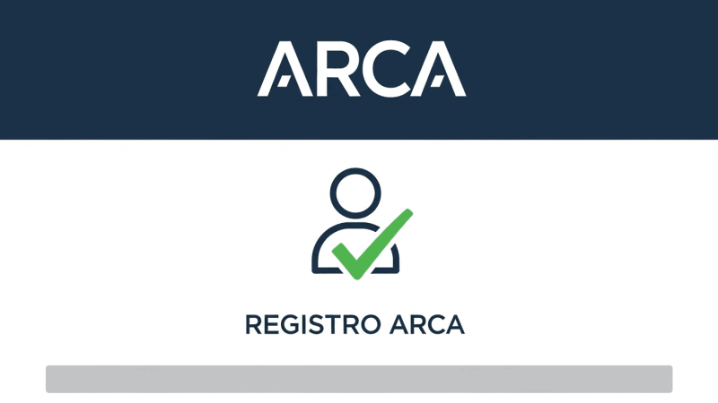 Icono de registro arca para importadores en Argentina.